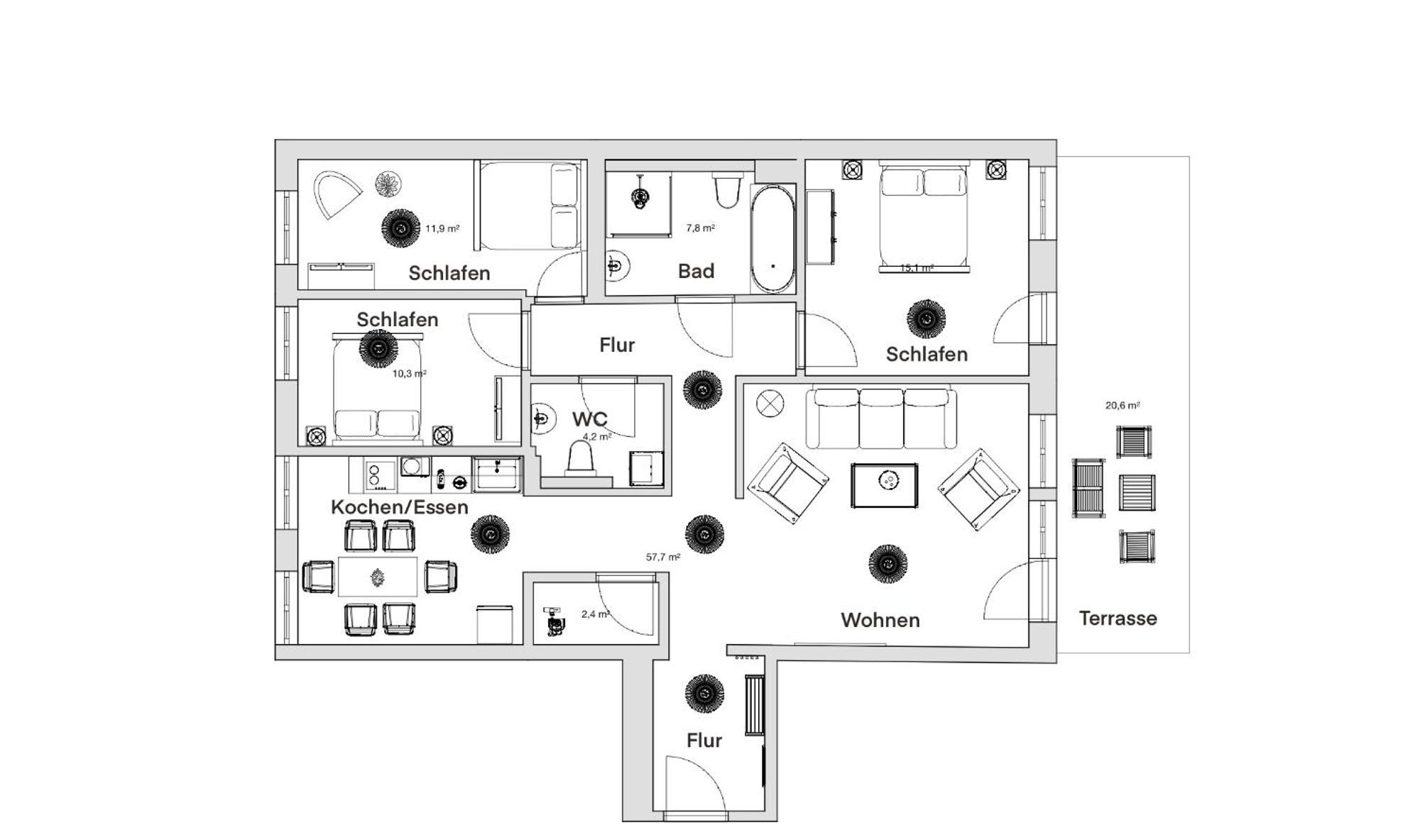 Pineapple Apartments Dresden Altstadt I - 117 Qm - 1X Free Parking Екстер'єр фото